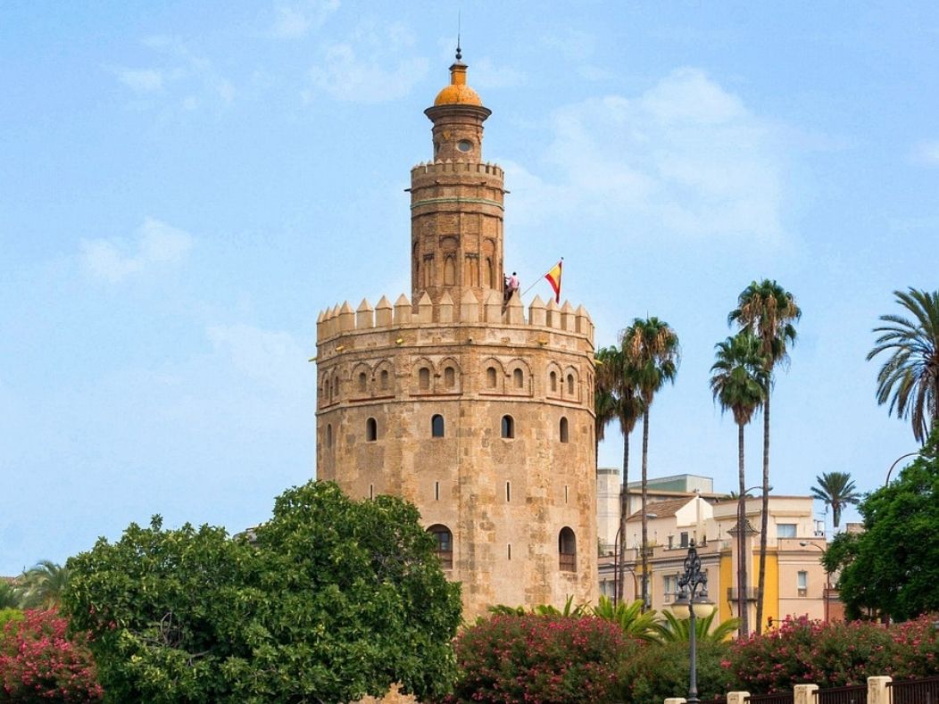 seville, spain, tower of gold